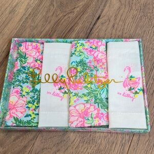 Lilly Pulitzer Vibrant Floral Napkin Trio